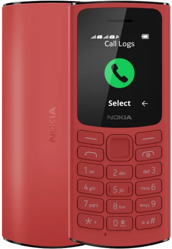 Кнопочный телефон Nokia(105 4G TA-1378 Red)