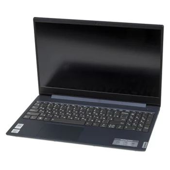 Ноутбук LENOVO IdeaPad S340-15IIL, 15.6", IPS, Intel Core i3 1005G1 1.2ГГц, 8Гб, 128Гб SSD, Intel UHD Graphics , Free DOS, 81VW00ATRK, синий