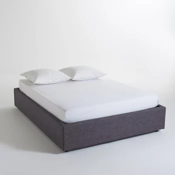 Кровать LaRedoute(С реечным дном и ящиком внутри Papilla 160 x 200 см серый)