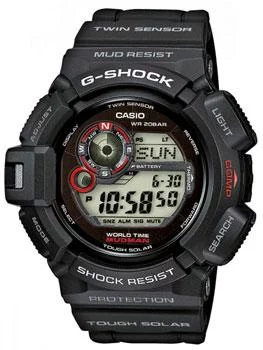 Японские наручные  мужские часы Casio G-9300-1E. Коллекция G-Shock
