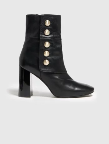 Gaiter ankle boots