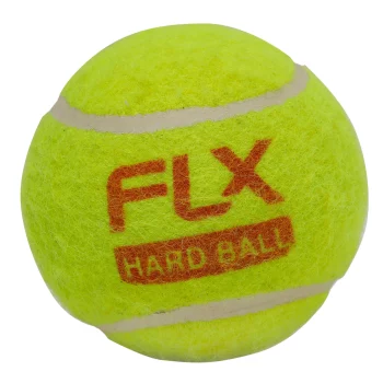 Cricket Hard Tennis ball, for cricket, Fluorescence Green By FLX | Decathlon