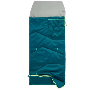 Kids Sleeping Bag MH100 10°C - Blue - No Size By QUECHUA | Decathlon