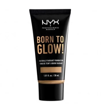 NYX PROFESSIONAL MAKEUP Тональная основа с эффектом естественного сияния Born To Glow Naturally Radiant Foundation - Beige