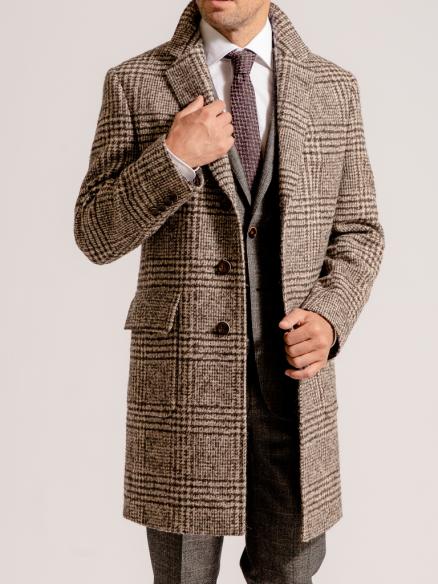 Пальто из итальянской ткани Vitale Barberis Canonico