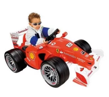 Детский электромобиль Feber "Феррари Формула 1 2010", на аккумуляторе, цвет: красный