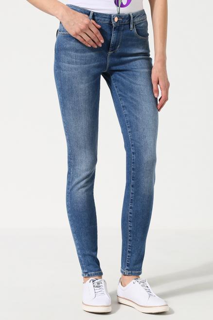Джинсы-скинни с потертостями Guess Jeans