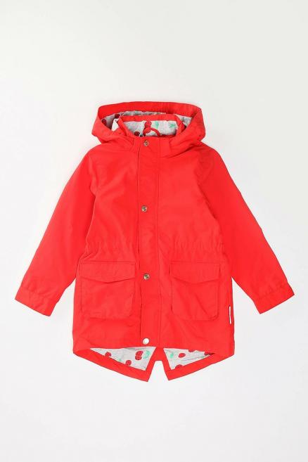 Красная куртка с накладными карманами Bogi